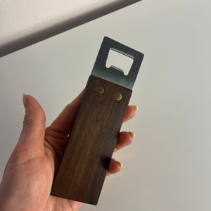 Flaschenöffner Teak aus Dänemark