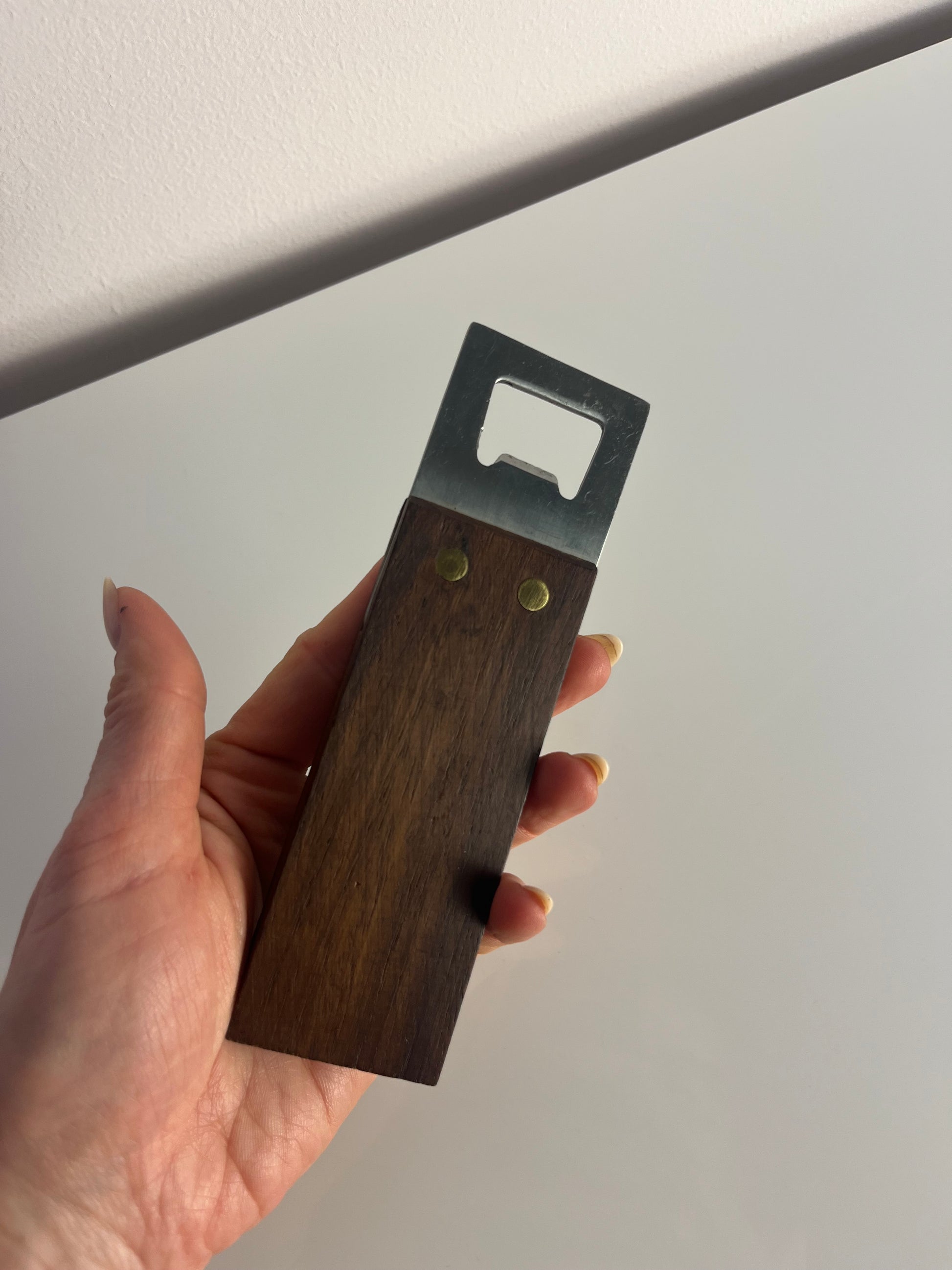 Flaschenöffner Teak aus Dänemark