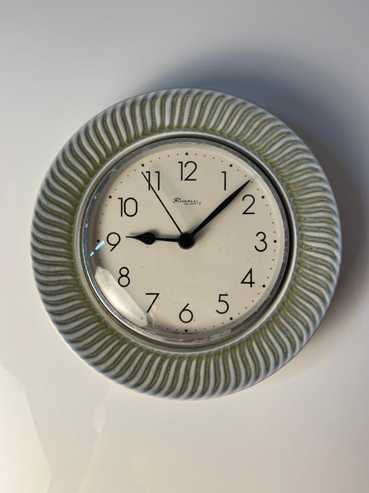 Wanduhr Keramik von Richter Quartz