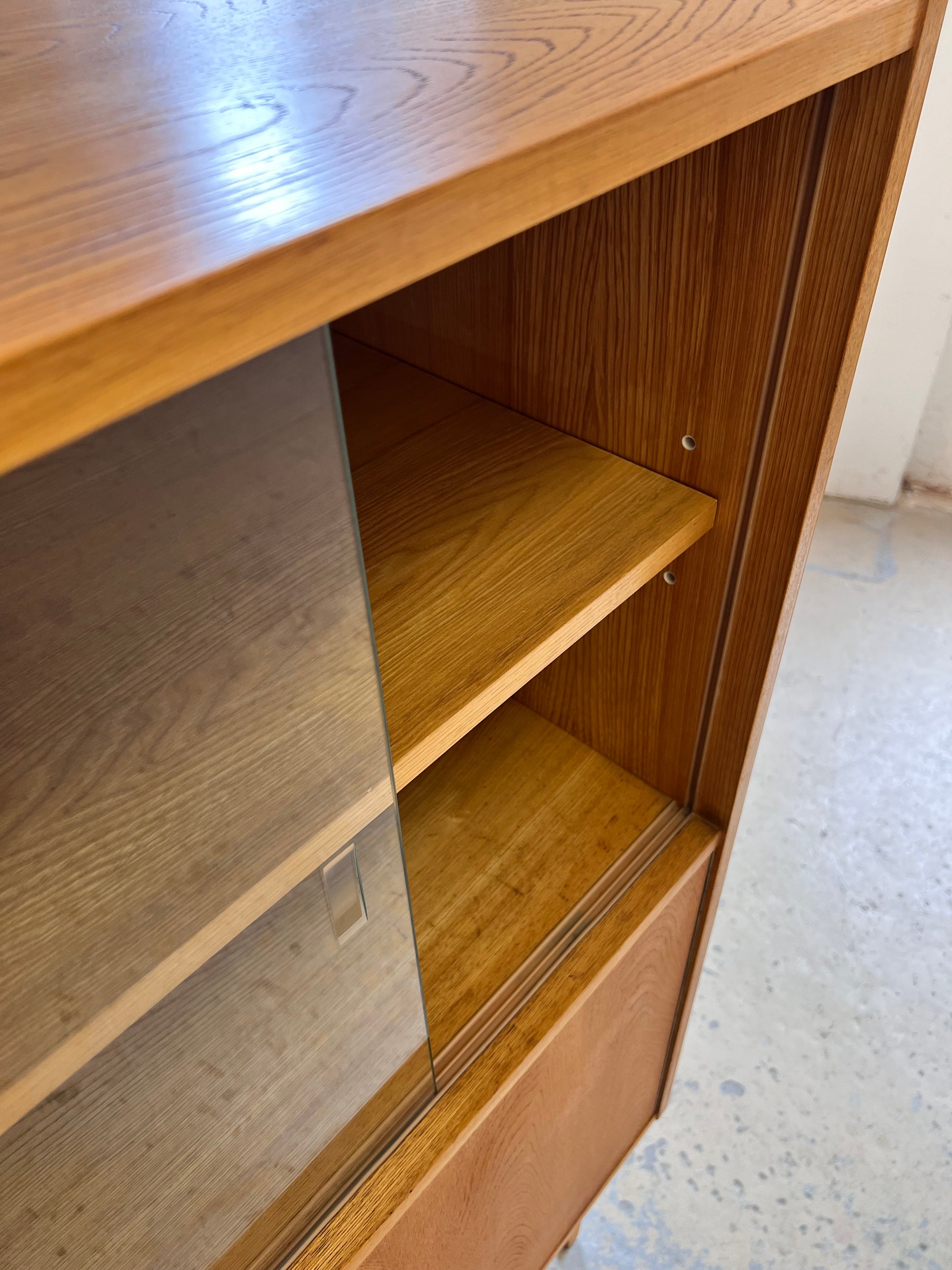 Bücherschrank 602/D Esche von Franz Ehrlich für Hellerau