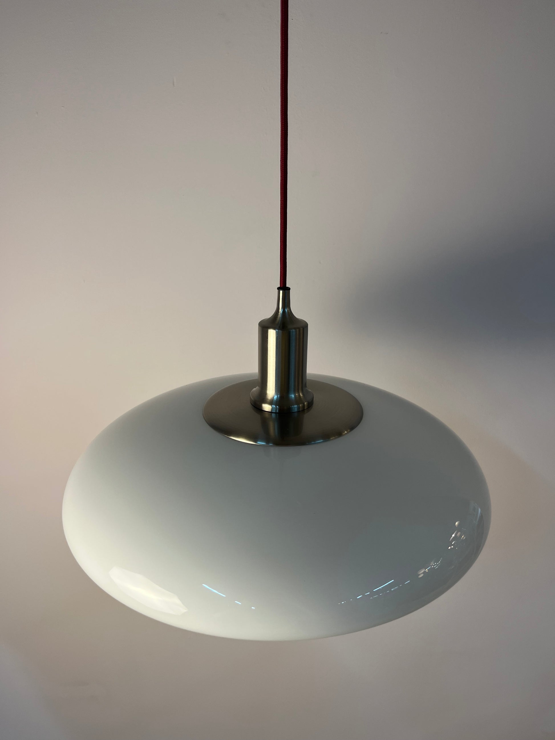 Hängelampe TÄLLBYN weiß Glas für IKEA