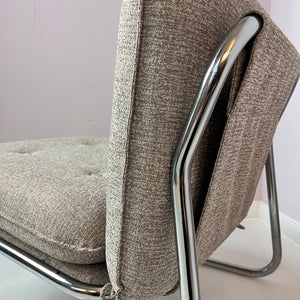Sessel Halina beige Chrom von Hellerau