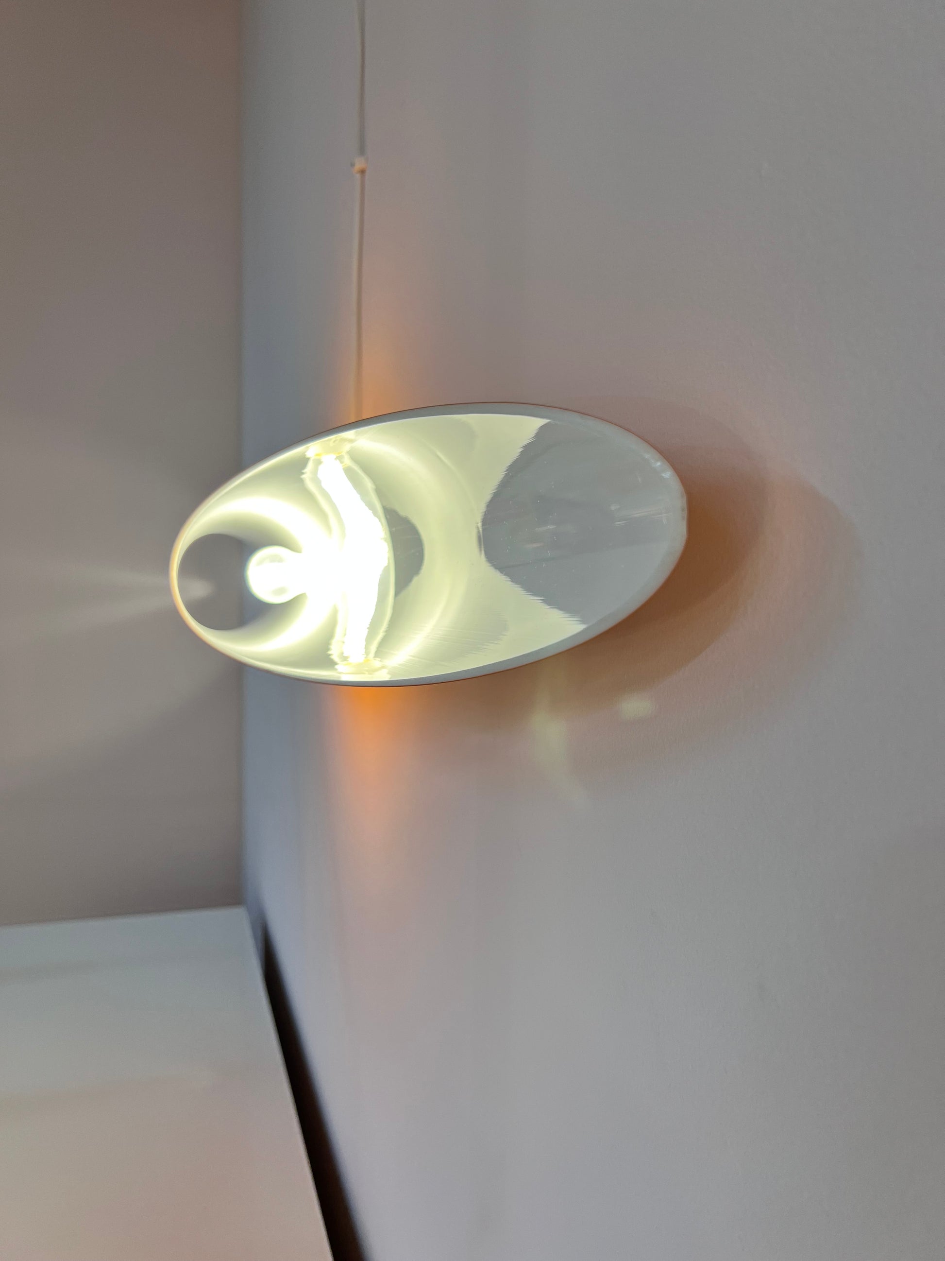 Wandlampe Shakti Wall Fix orange von Marzio Rusconi Clerici für Kundalini