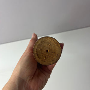 Hoher Kerzenständer Teak