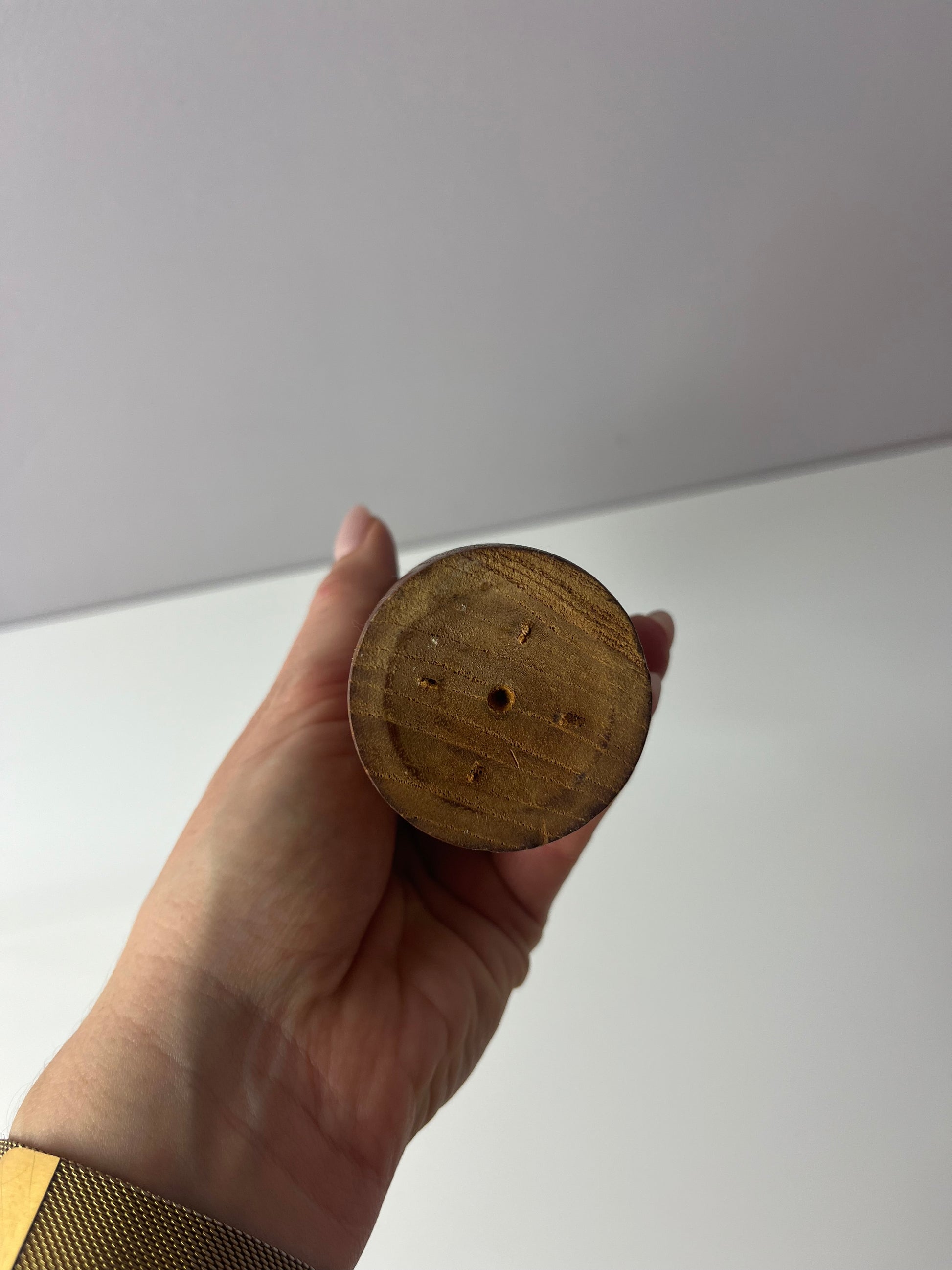 Hoher Kerzenständer Teak