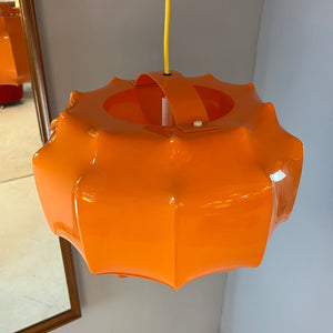 Hängelampe orange Kunststoff von Ilka Plast