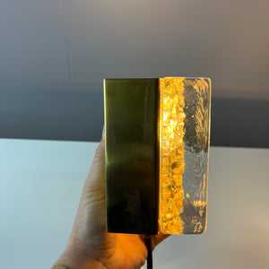 Set: 2x Wandlampe Kalmarlampet 17205 gold Messing Glas von Vitrika