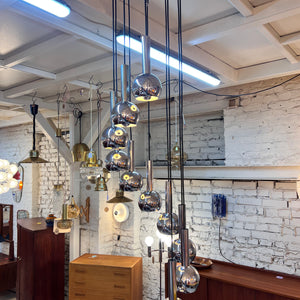 Kaskadenlampe 10-flammig Chrom von STAFF