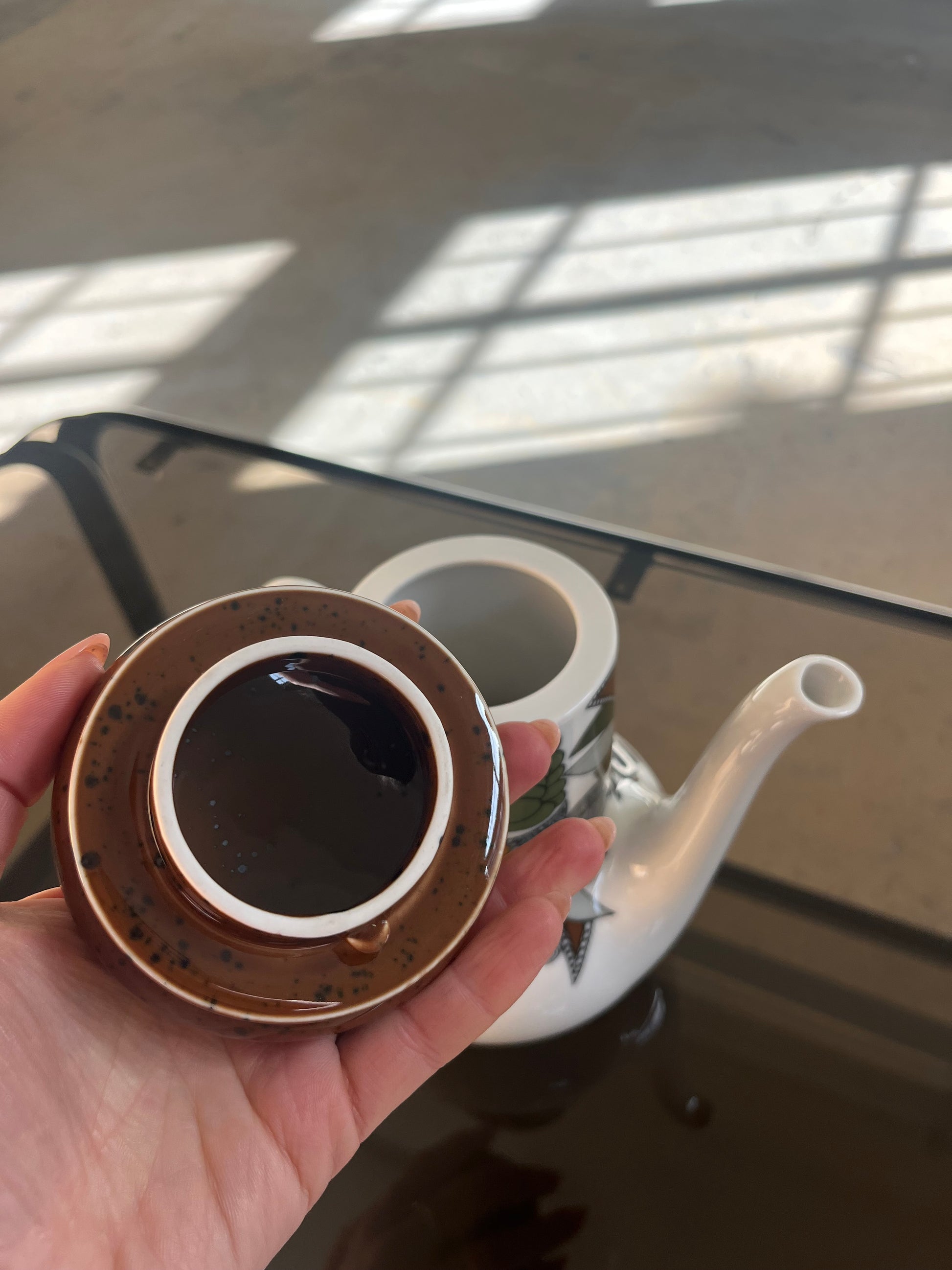 Kaffeekanne groß Kiruna Camargue von Tapio Wirkkala für Thomas