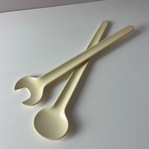 Salatbesteck creme von Erik Magnussen für Stelton