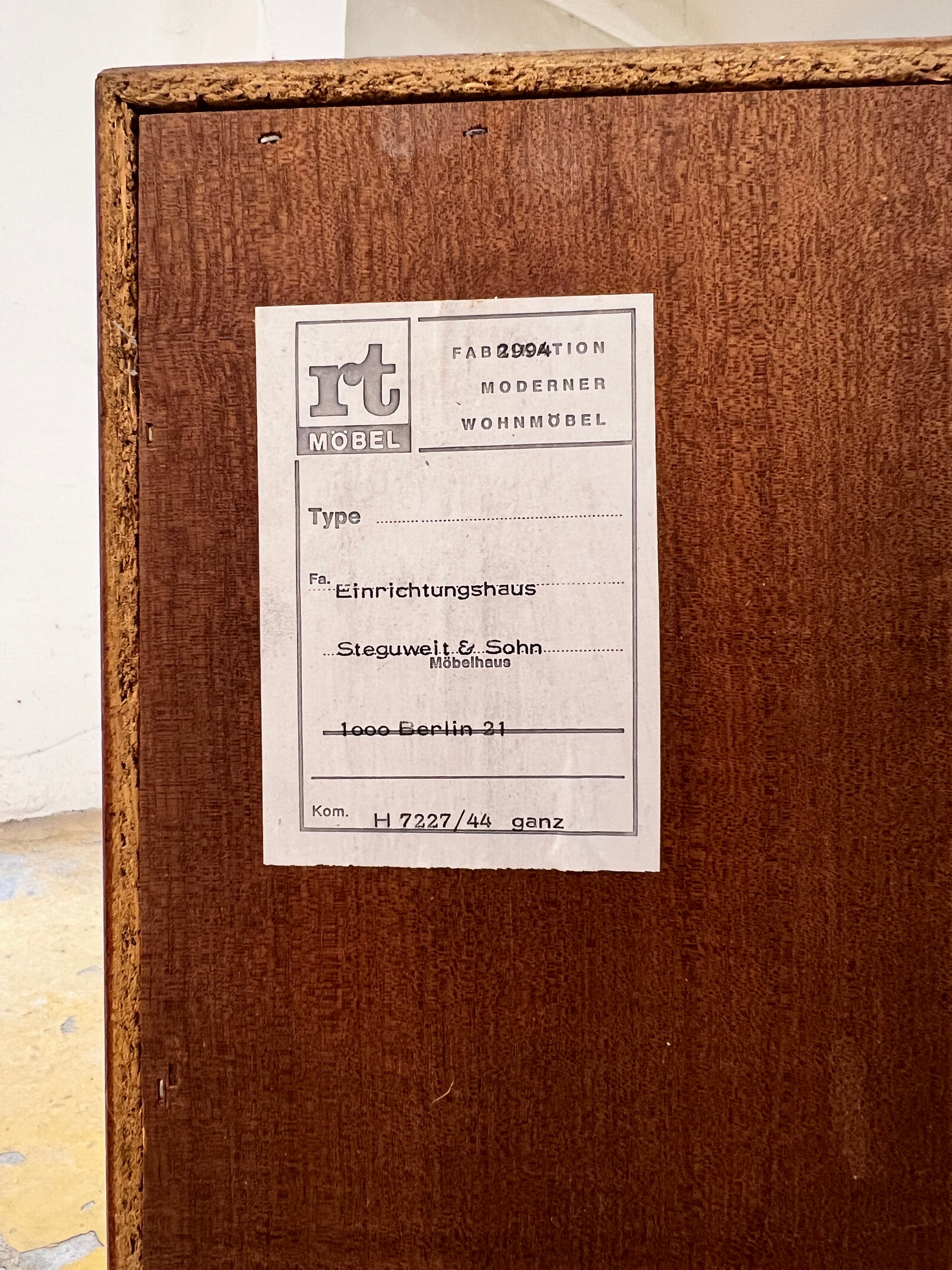 Regal Teak von rt Möbel