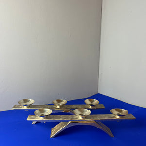 Kerzenständer versilbert von Kurt Radtke für WMF Ikora