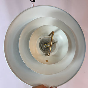 Lamellenlampe 'Rolly' weiß von Brevettato