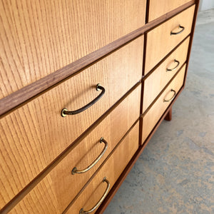 Wäscheschrank Modell Herrenkommode von Gebr. Lübke