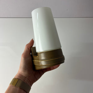 Wandlampe Modell 6080 ocker von Sigvard Bernadotte für Ifö