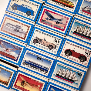 Set: Vintage Streichhölzer Deutsche Bundespost