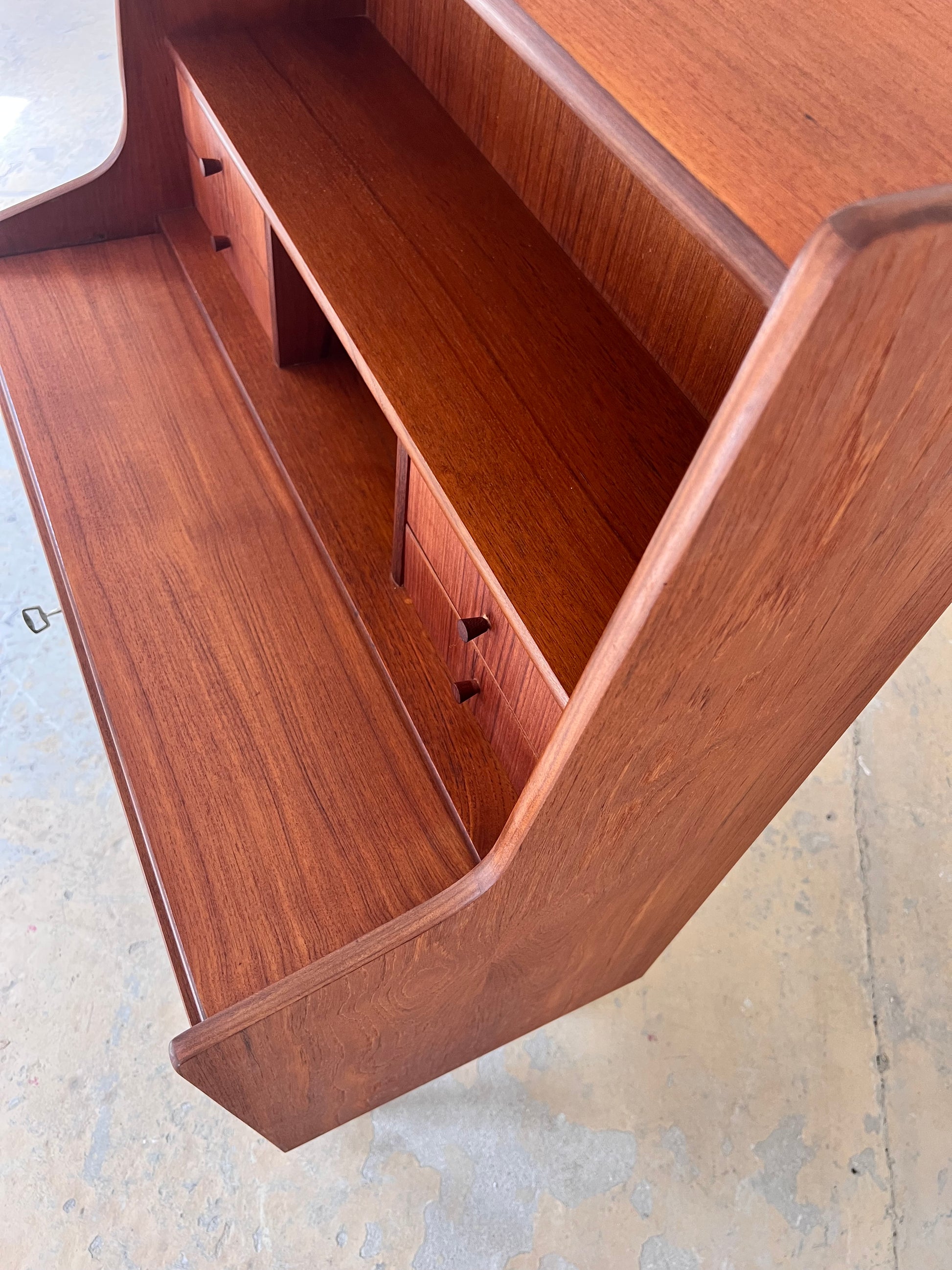 Sekretär Teak von Handbjerg Møbelfabrik
