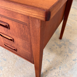 Freistehender Schreibtisch Teak aus Dänemark Sigh & Søns Møbler