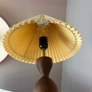 Tischlampe Teak aus Dänemark