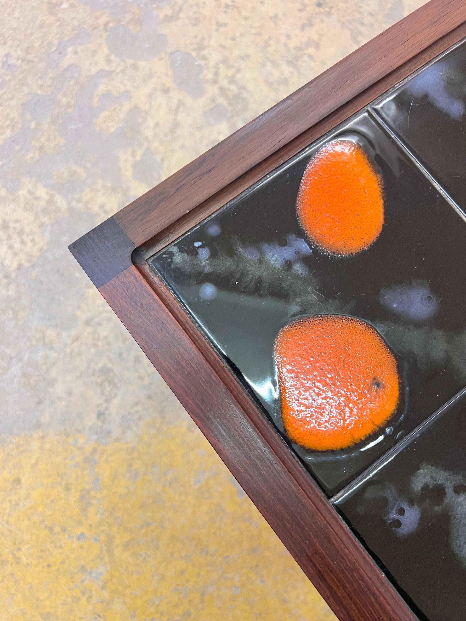 Fliesentisch Palisander Dänemark