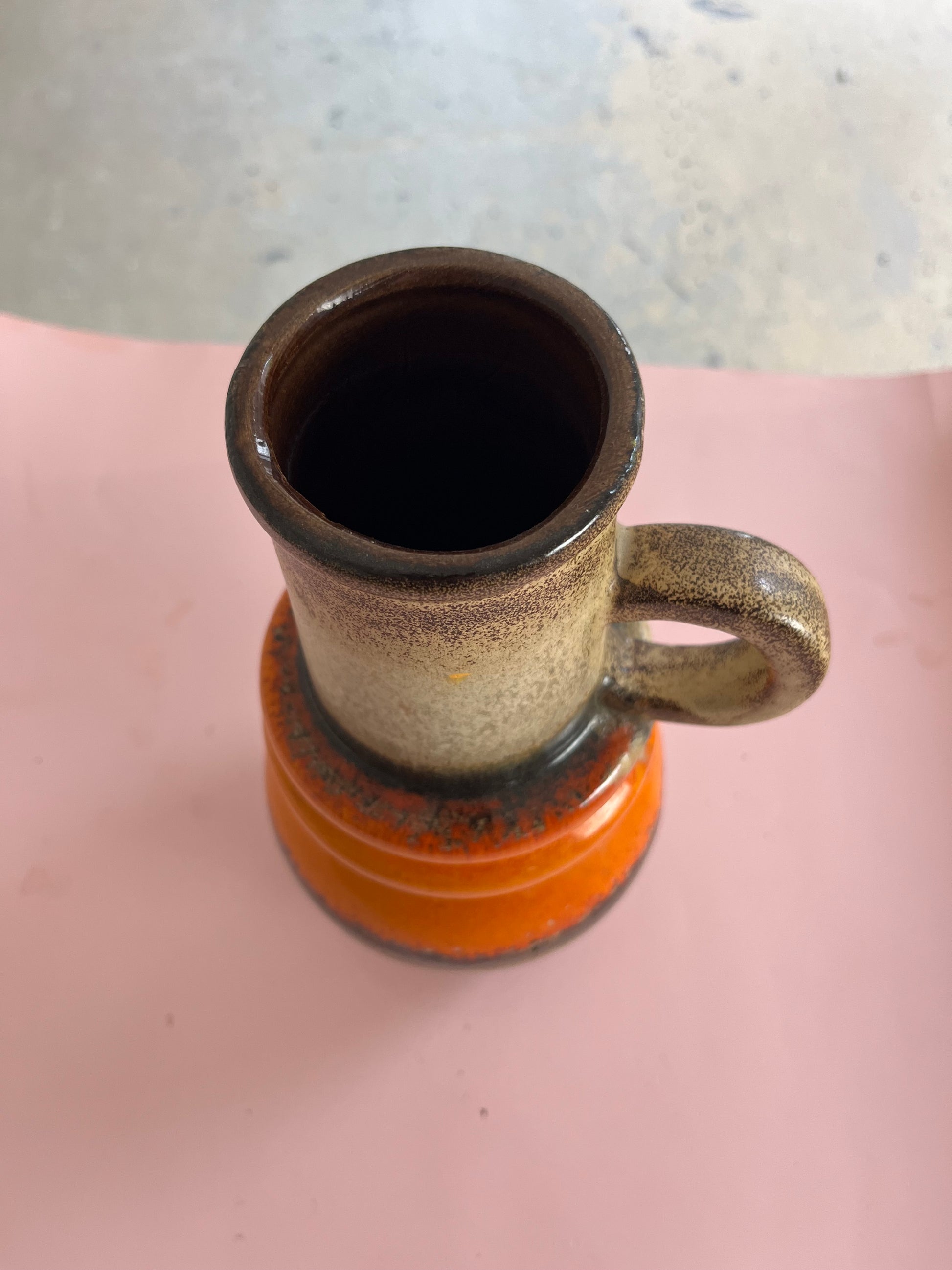 Vase 428-26 Fat Lava von Scheurich West Germany