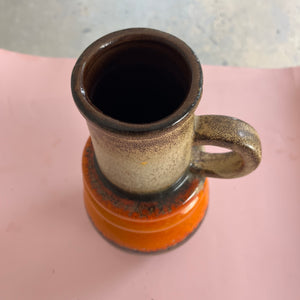 Vase 428-26 Fat Lava von Scheurich West Germany