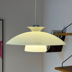 Lamellenlampe Typ T1648 Milchglas von Belid