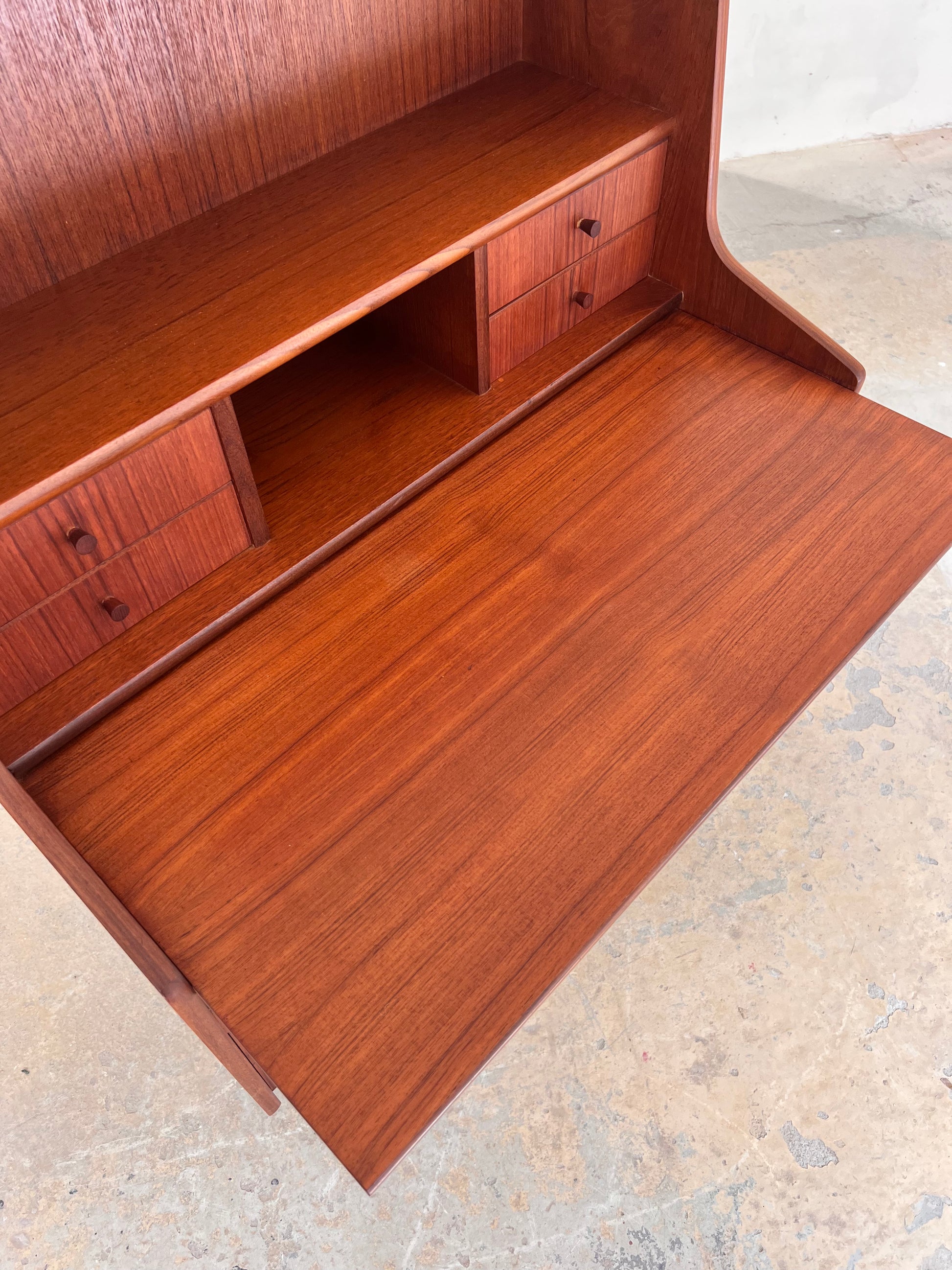 Sekretär Teak von Handbjerg Møbelfabrik