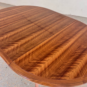 Runder Esstisch Teak mit Butterfly Auszug von Kondor