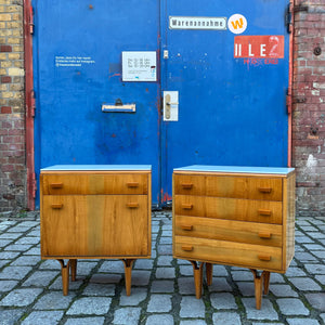 Set: 2 Nachttische von František Mezulánik für Nový Domov