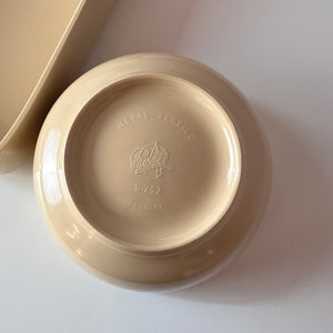 Set: 2 Schalen Mepa Service creme von Falle Uldall für Rosti