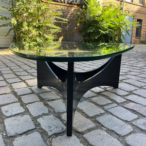 Couchtisch schwarz Glas