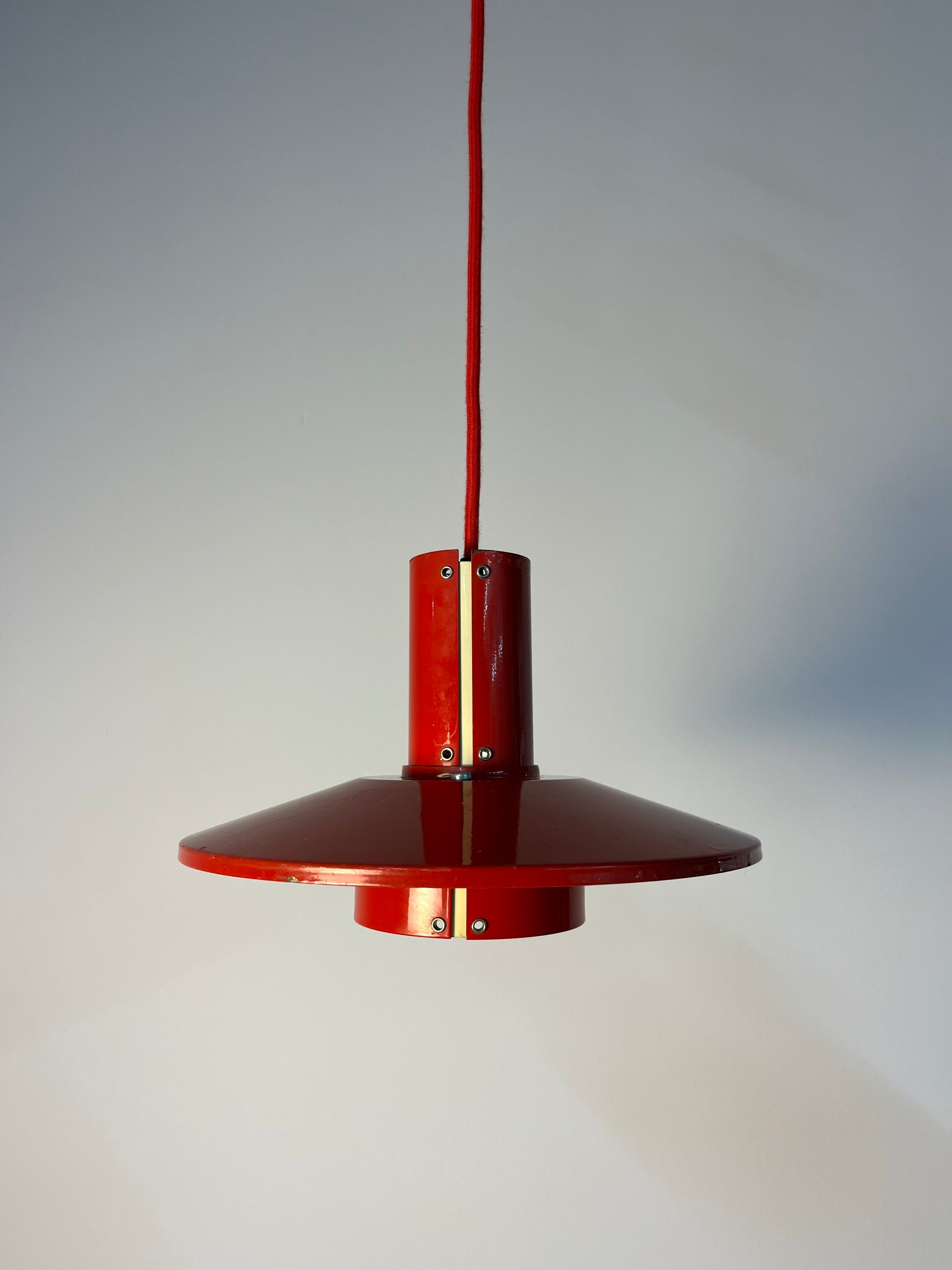 Lamellenlampe Flipper rot von Mogens Davidsen für von SC Sørensen