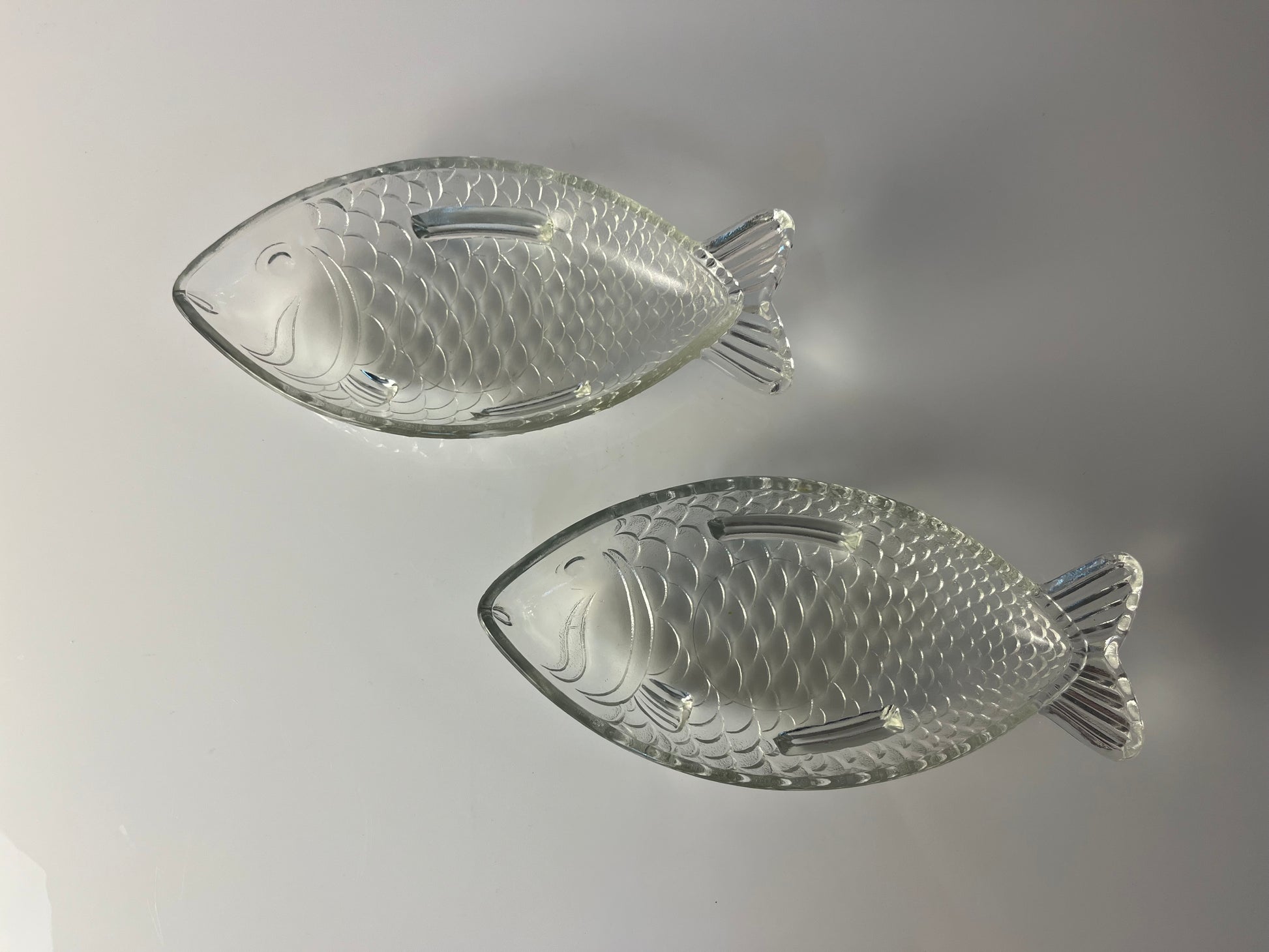 Set: 2x Schale Fisch von Ankerglas Bernsdorf