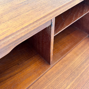 Sekretär Teak mit Spiegel aus Dänemark