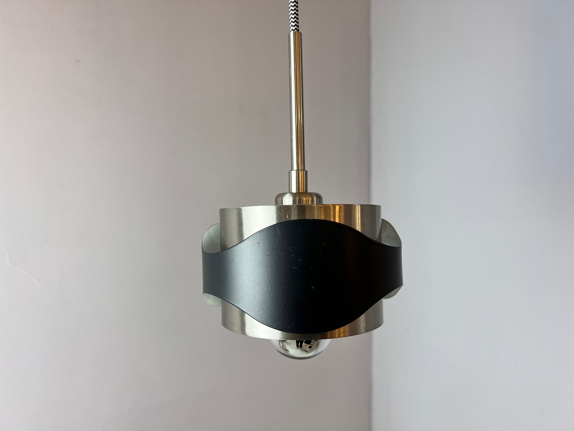 Hängelampe Catwalk silber schwarz von Eglo