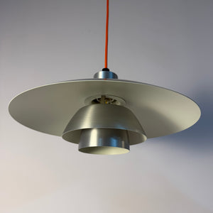 Lamellenlampe PH4/3 silber gebürstet von Poul Henningsen für Louis Poulsen