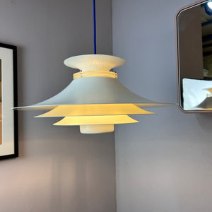 Lamellenlampe weiß von Jeka