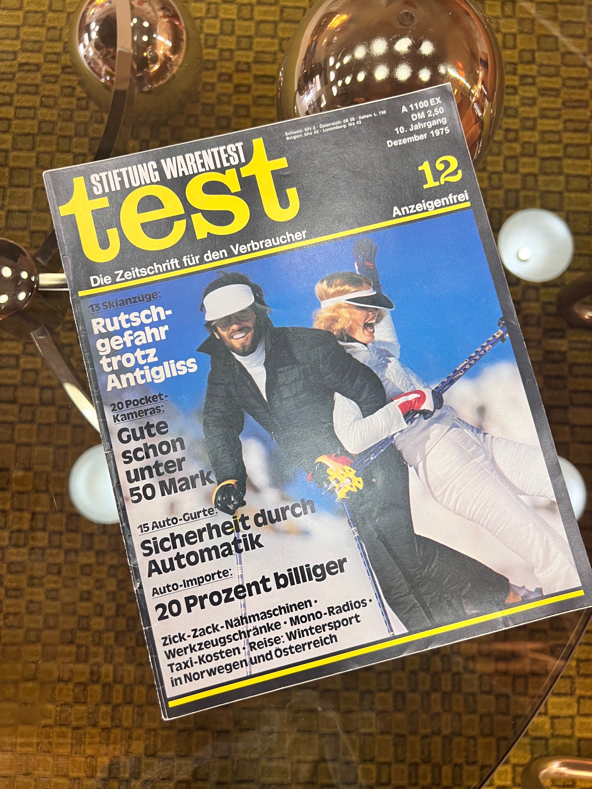 Stiftung Warentest Zeitschrift Dezember 1975