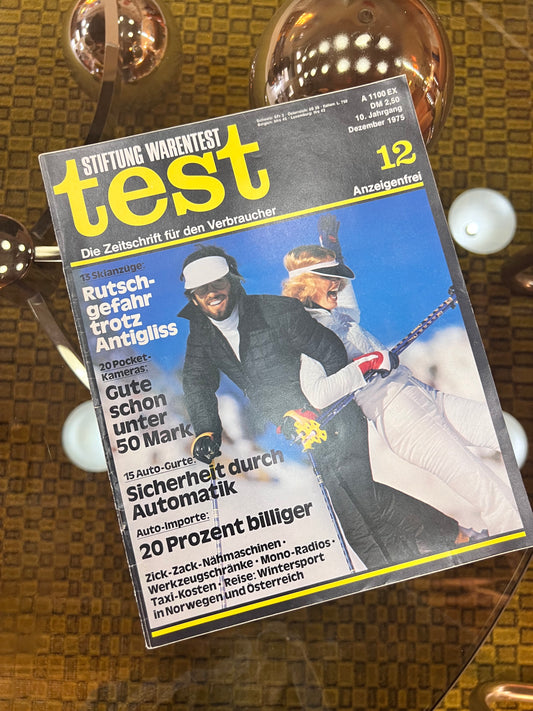 Stiftung Warentest Zeitschrift Dezember 1975