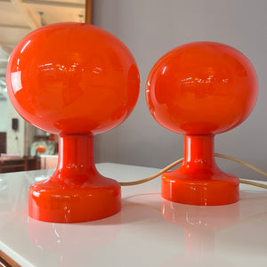 Tischlampe / Wandlampe Astronaut orange von Michael Bang für Holmegaard