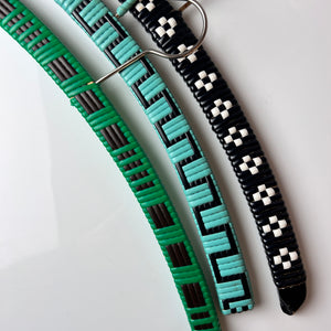 Set: 3x Kleiderbügel grün schwarz