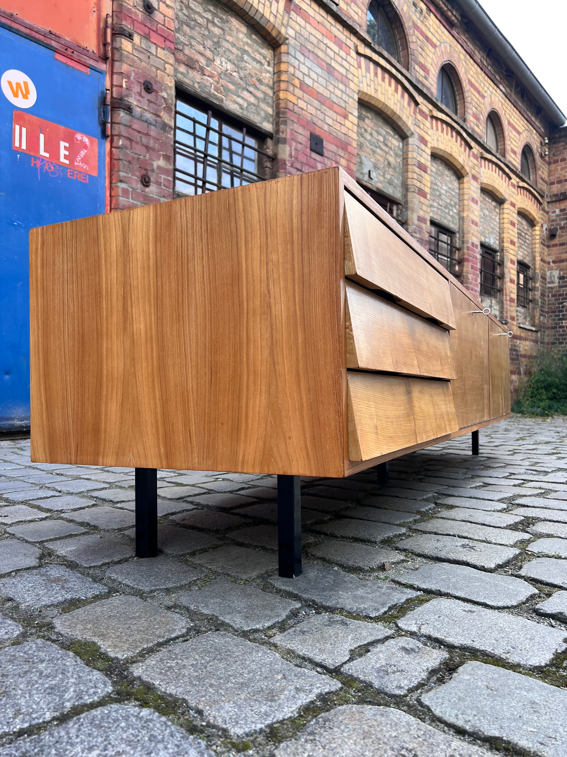 XXL Lowboard Esche 70er