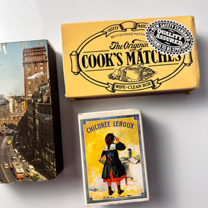 Set: Vintage Streichhölzer Grosspackungen