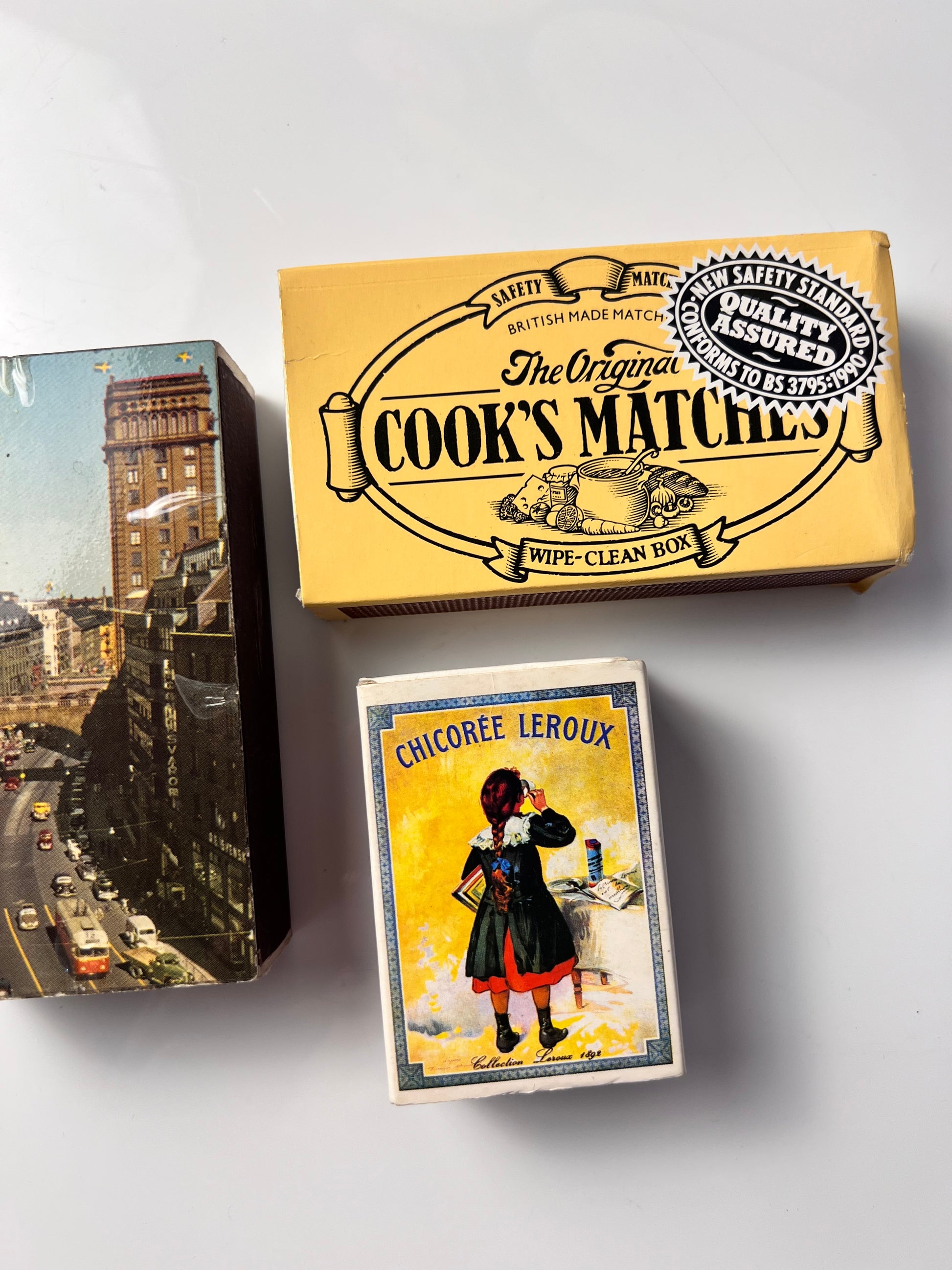 Set: Vintage Streichhölzer Grosspackungen