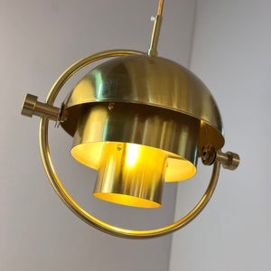 Hängelampe Multi-Lite Messing von Louis Weisdorf für GUBI