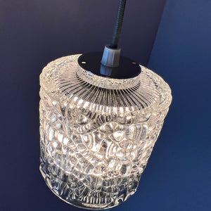 Hängelampe Glas aus Dänemark