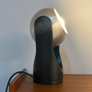 Touch-Lampe Sensorette schwarz Alu von Insta 70er