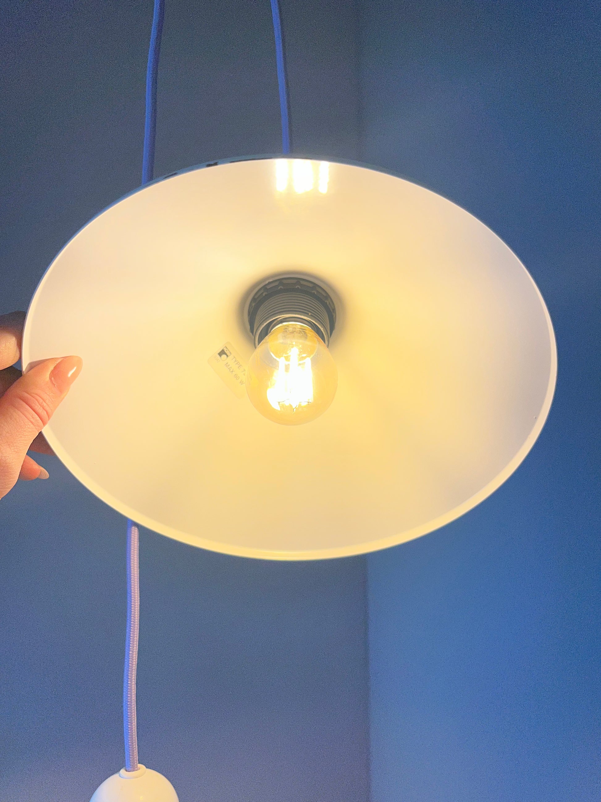 Hängelampe Typ 734 weiß von Horn