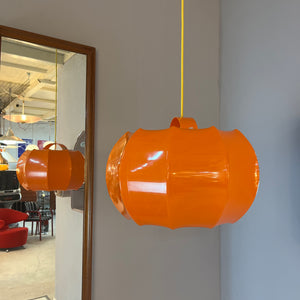 Hängelampe orange Kunststoff von Ilka Plast